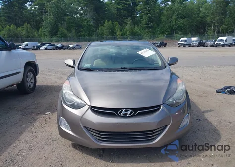 2013 Hyundai Elantra Limited из США, поврежденный, VIN 5NPDH4AE0DH283083